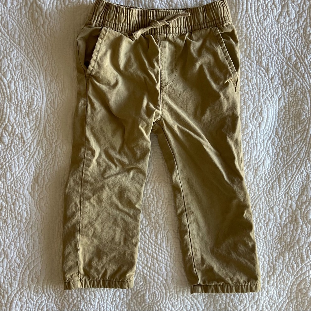 Kids Lined Khakis